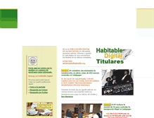 Tablet Screenshot of madridhabitable.org